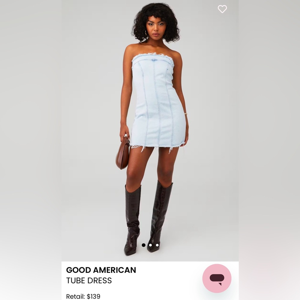 Like New Good American Tube Dress